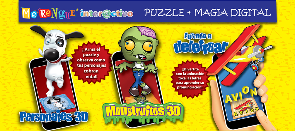 Merengue - Personajes 3D